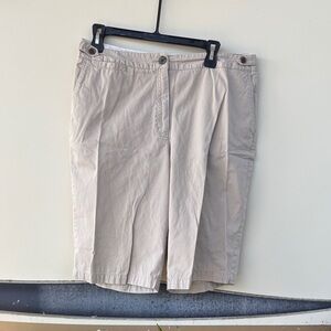 Woman’s Beige Casual Shorts